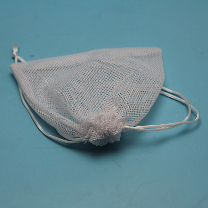 Women Bra Drawstring Hot Stamping Logo Mesh Laundry Wash Bags