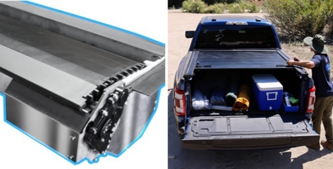 Electric Retractable Roller Shutter Tonneau Lid Suitable for Jeep Gladiator JT