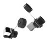Buy cheap PA66 Nylon IP67 Waterproof Signal Connector 90 Degree Network Cable Aviation from wholesalers