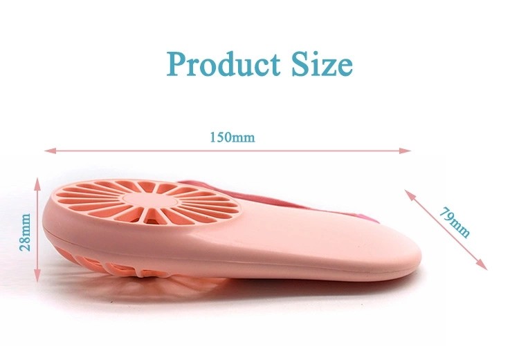 900mAh Rechargeable Portable Handy USB Charging Mini Fan