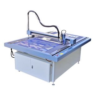 China High Precision CAD Sewing Pattern Paper Pattern Milling Cutting Machine 400KG Weight on sale