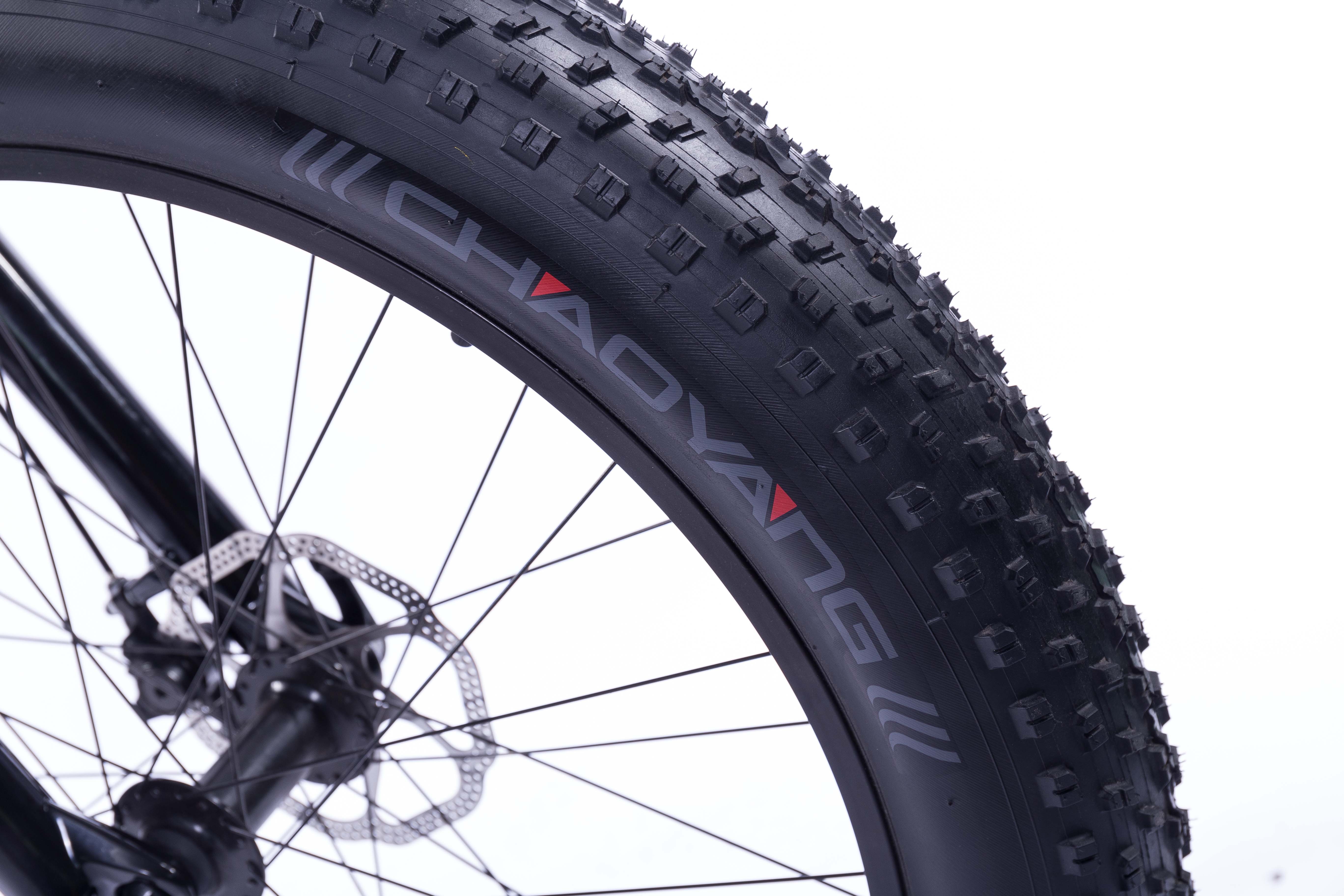 9ah 7 Speed Electric Bike 26 Inch Aluminum Frame Wear Resistant Fat Tires