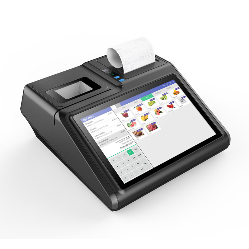FC 10.1 Inch Restaurant Billing Machine Android Based Pos Machine With Printer