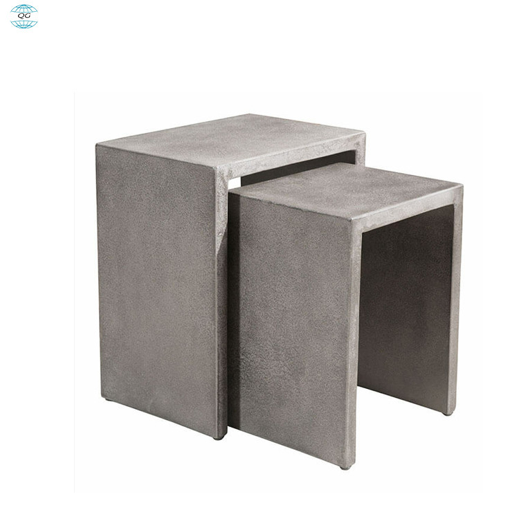GRC Outdoor Concrete Furniture Modern Simple Living Room Rock Coffee Table