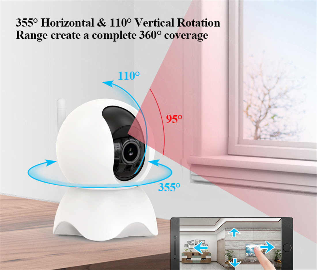 Smart Unistone 2MP Indoor Wireless PTZ Camera WIFI PTZ Camera(US-IW203)