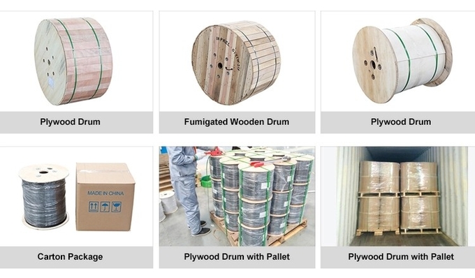 GYTS with Water-blocking tape 36 72 96 Core Armored Fiber Optic Cable for connecting communication equipments