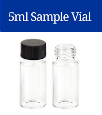 5ml sample glass vials with caps