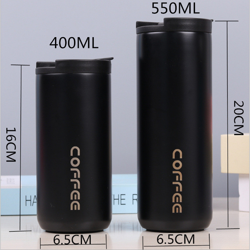 Warehouse Stock 350/500ml Metal Stainless Steel Travel Straight White Sublimation Tumbler Coffee Mug With Lids