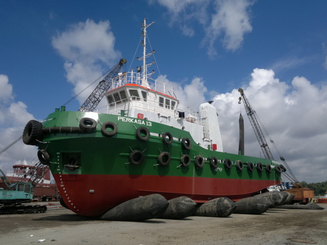 Customized Ship Launching Airbag Smooth Docking Solution For Efficiency