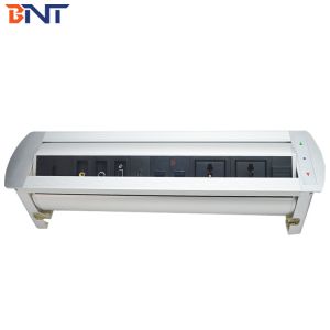 Office power data solution hidden desktop power socket with usb charger