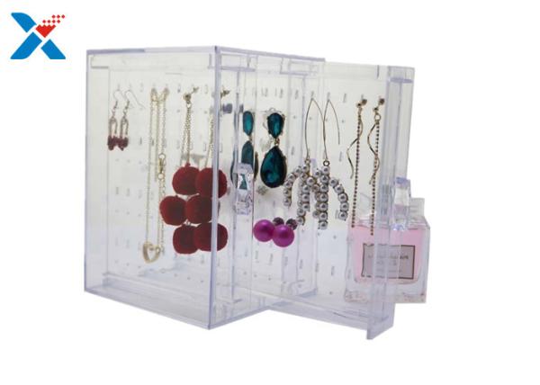 Home Acrylic Jewelry Organizer Clear Acrylic Jewelry Box Organizer For Watches /