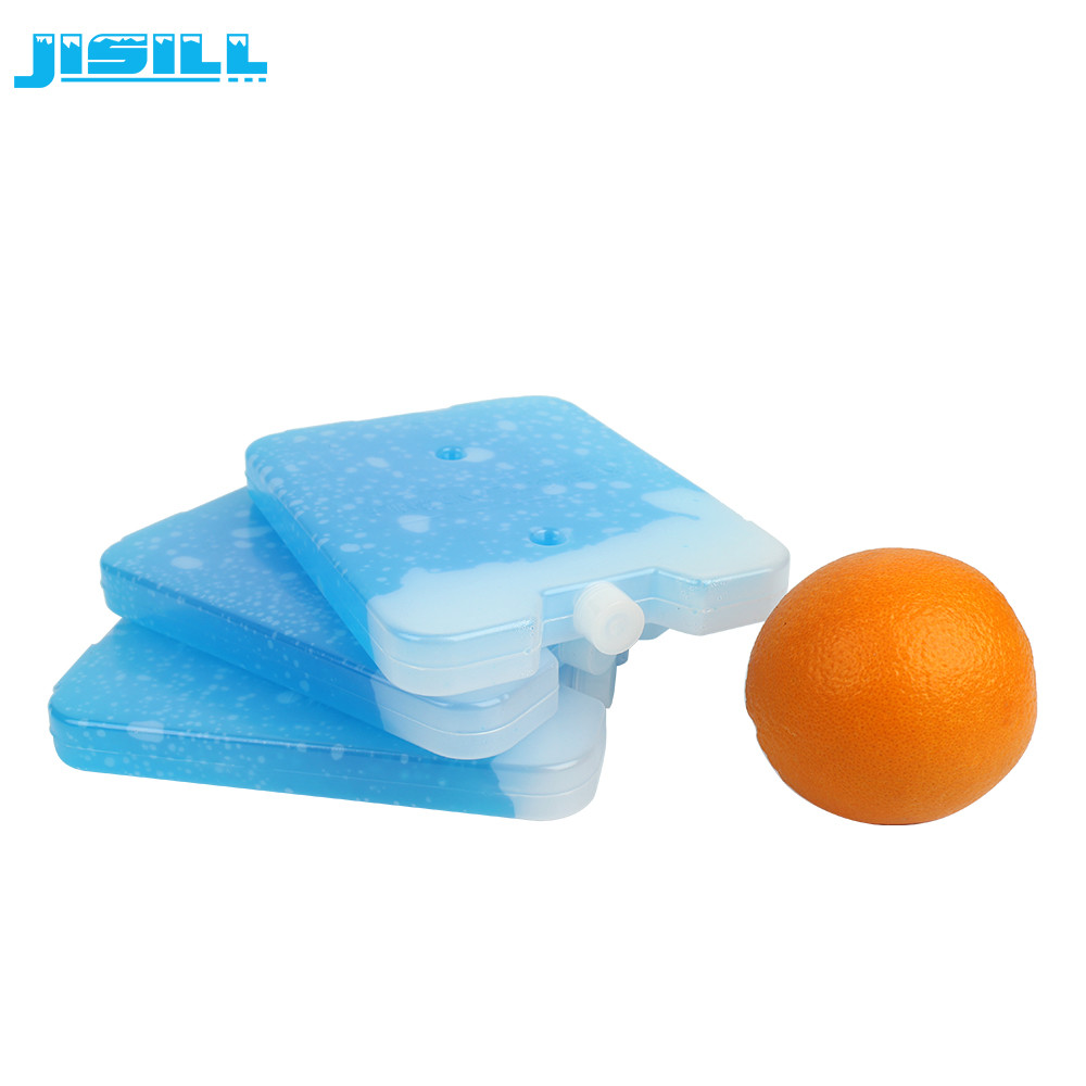 Hot Sale reusable food grade Hard shell plastic reusable gel ice brick for lunch bag for food frozen