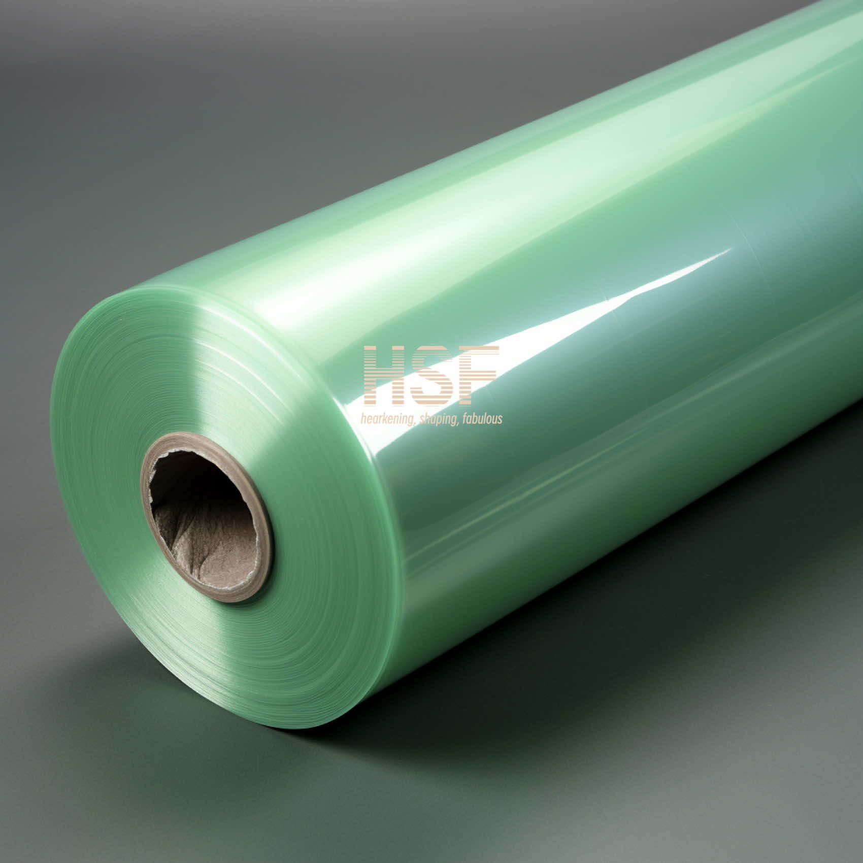 30uM Green Monoaxially Oriented Polyethylene Film Wrapping Film