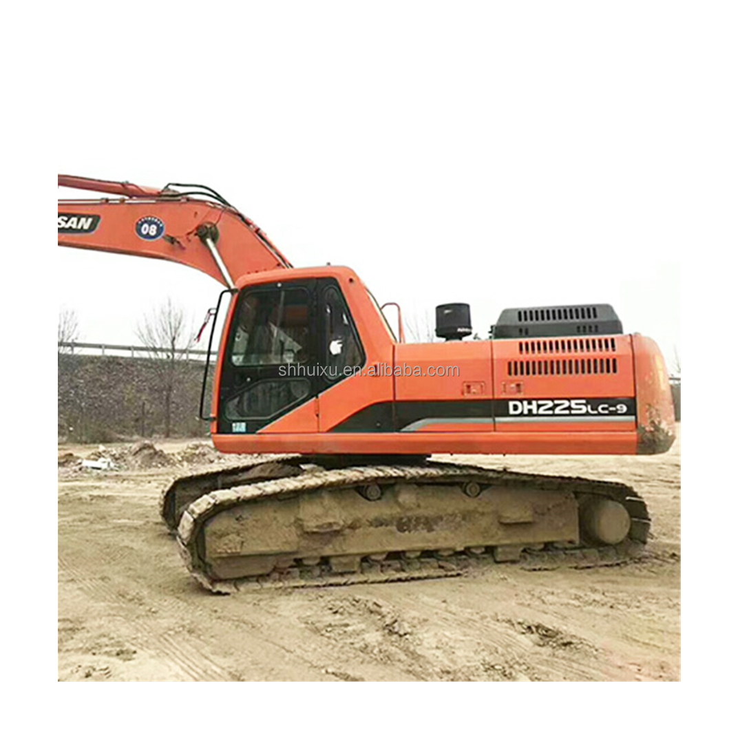used excavator doosan dh225 on sale /low working hours used doosan dh225 in china Shanghai