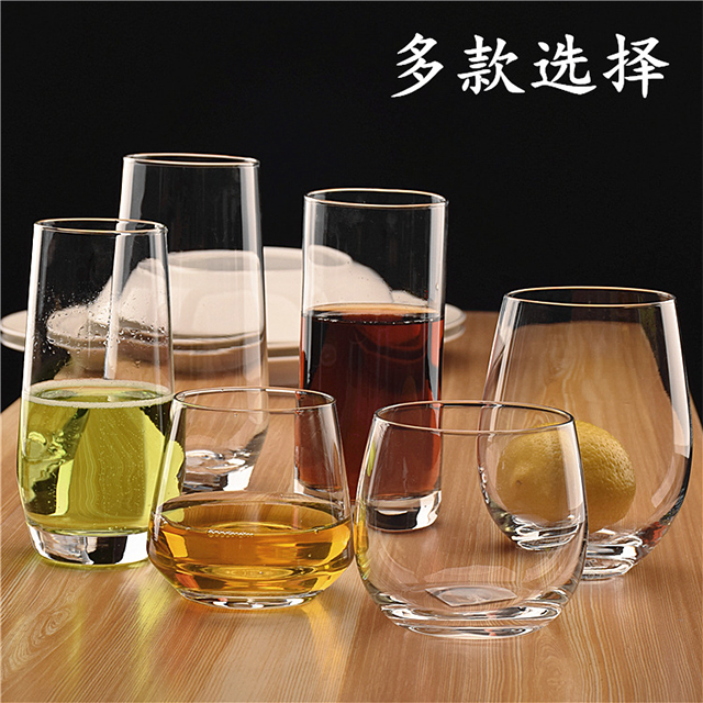 Factory Price Customized Lead Free Crystal Whiskey Glass Whisky Tumbler Glass Promotional Glass