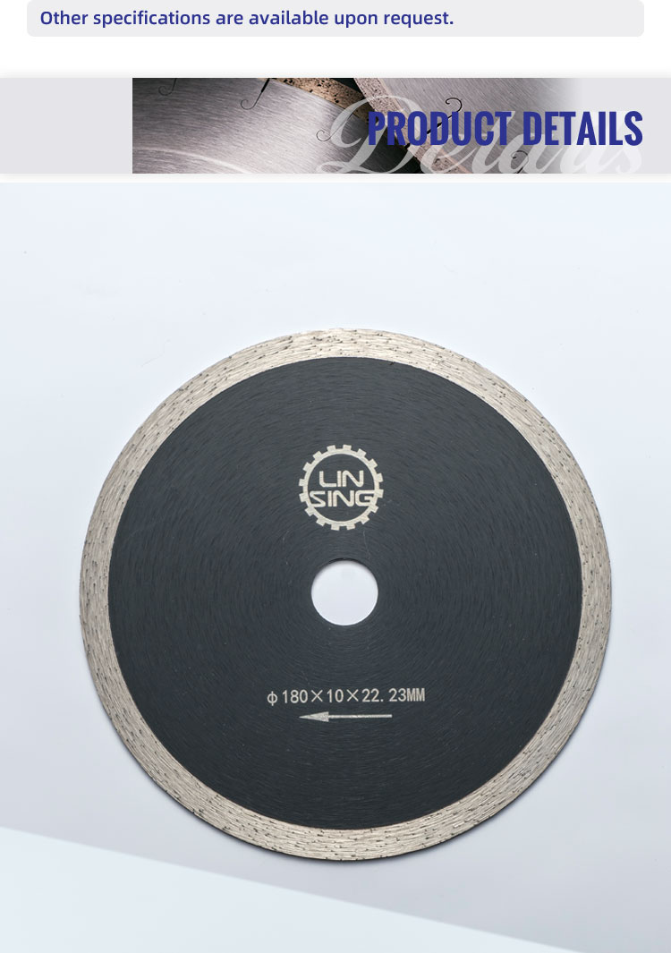 Pottery and Porcelain Cutting Made Easy with Diamond Circular Continuous Rim Saw Blade