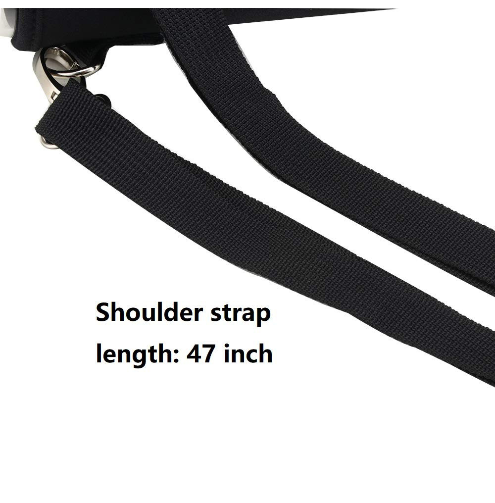 1L 32oz neoprene water bottle sleeve With Metal Buckle