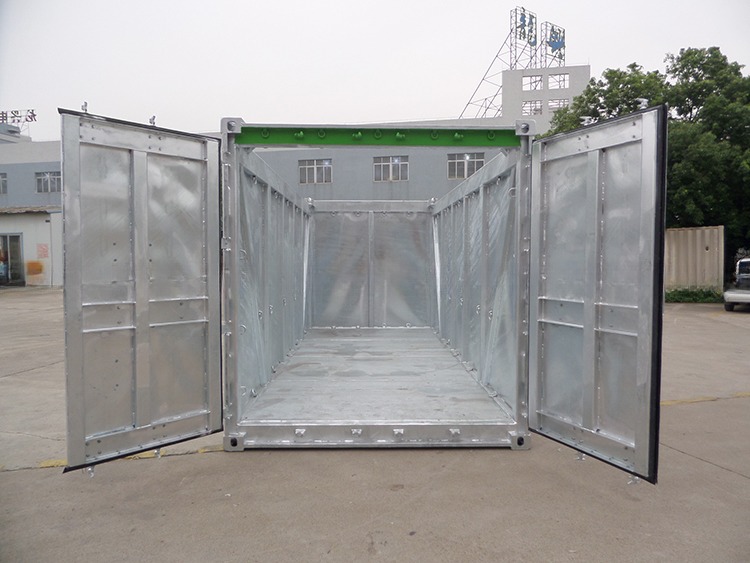 Corten-A 20ft DNV 2.7-1 Standard Open Top Hard Dry Cargo Offshore Container with BV DNV Certificate 31cbm Capacity