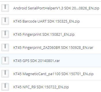 4.5 Inch Screen Handheld Rfid Reader Android OS High Configuration