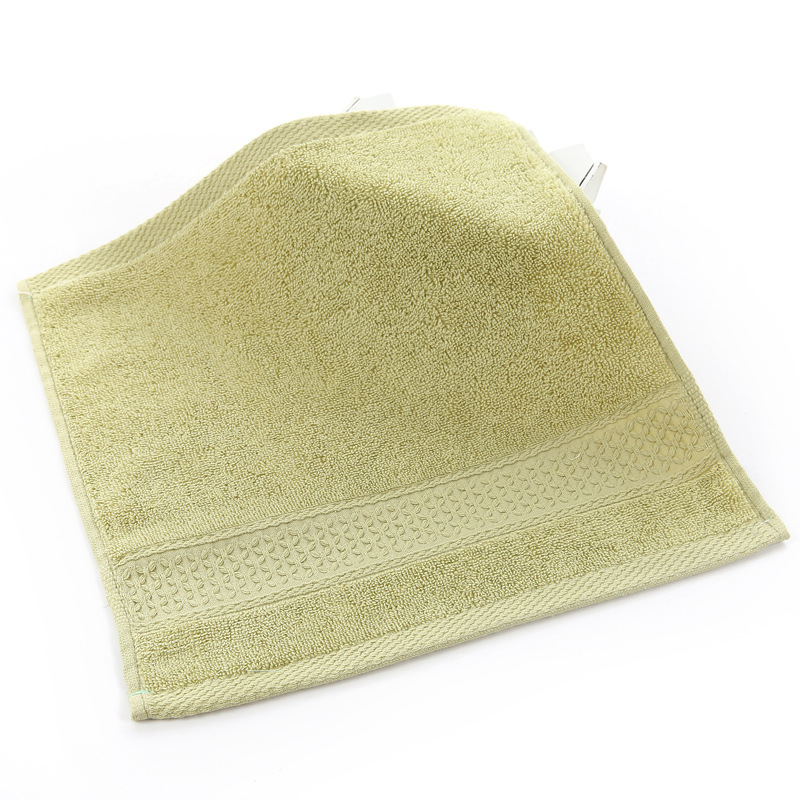 Home Hotel Spa Cotton Square Towels 34*34cm for Small Child and Infant Customized Size