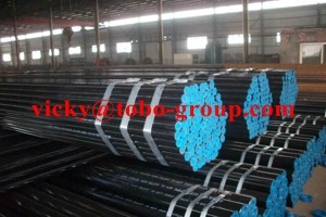  ASTM A-53 Grade B STD Welded API Carbon Steel Pipe 3PE For Fluid Pipe Manufactures
