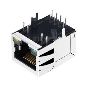 LPJ0013GENL 100 Base-T Single Port Ethernet RJ45 Connector