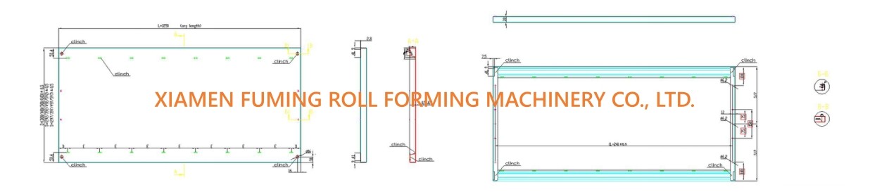 Profile Shelf Roll Forming Machine