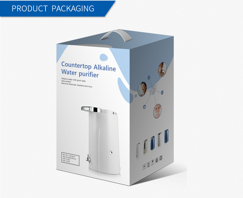 4-Stages Household high PH Alkaline Water Filter System Dispenser