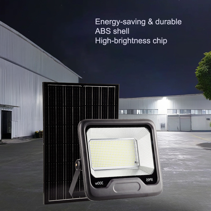Smart LED Solar Floodlight With Motion Sensor Dusk To Dawn For Garden Lighting