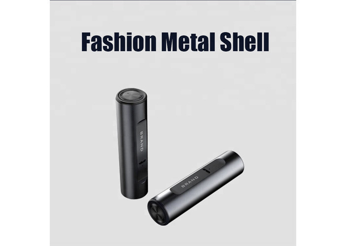 Black Wireless Noise Cancelling Earphones , Noise Reduction Bluetooth Earbuds
