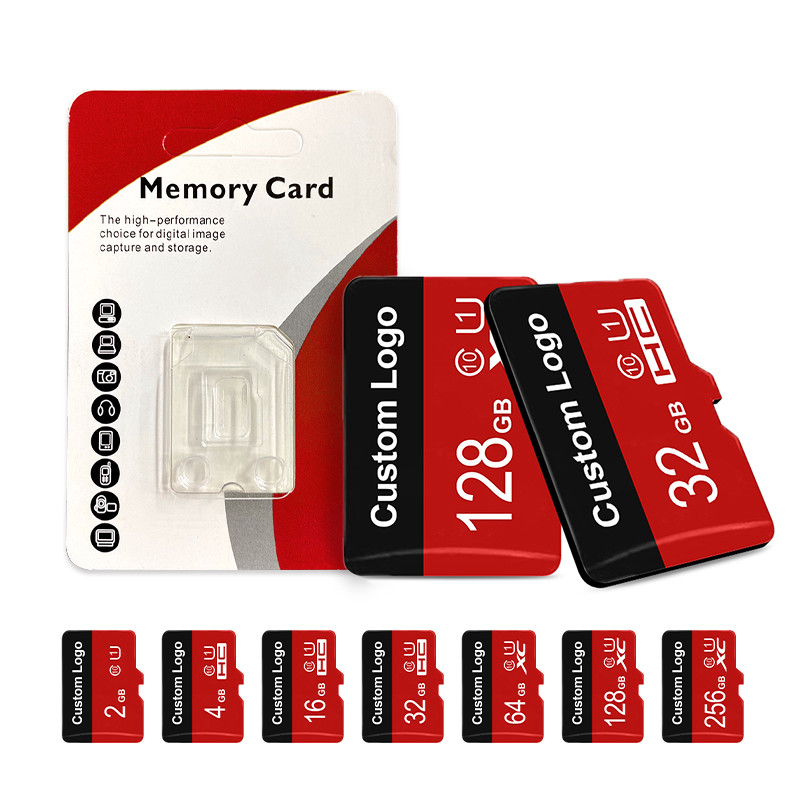 TF Memory Card 1GB 2GB 4GB 8GB 16GB 32GB 64GB 128GB 256GB 512GB 1TB 2TB Customizable