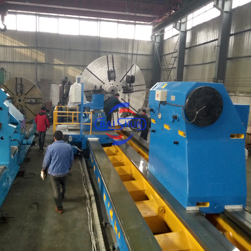 High Efficiency Lrge Metal Work Industry Steel Turning Torno Horizontal Heavy Duty Lathe Machine