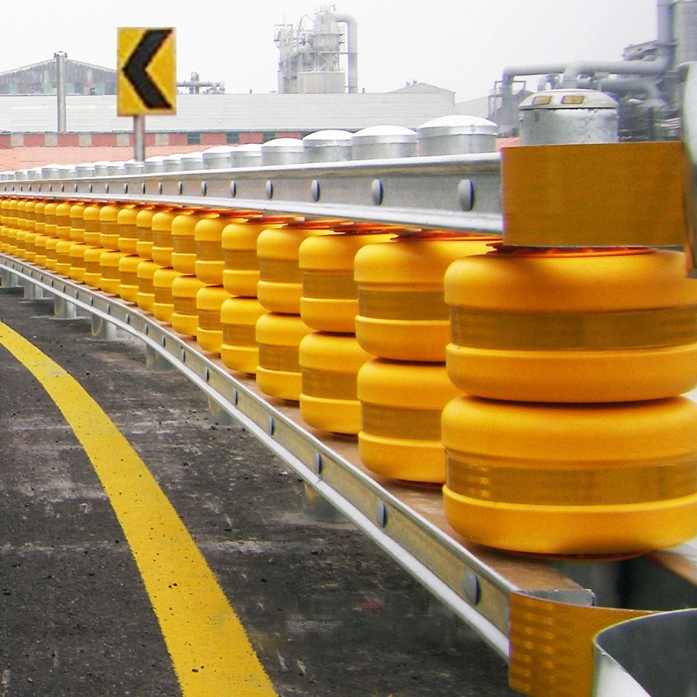 Galvanized Powder Coated Safebuild Roadway Traffic Barrier Safety Roller Crash Barrier