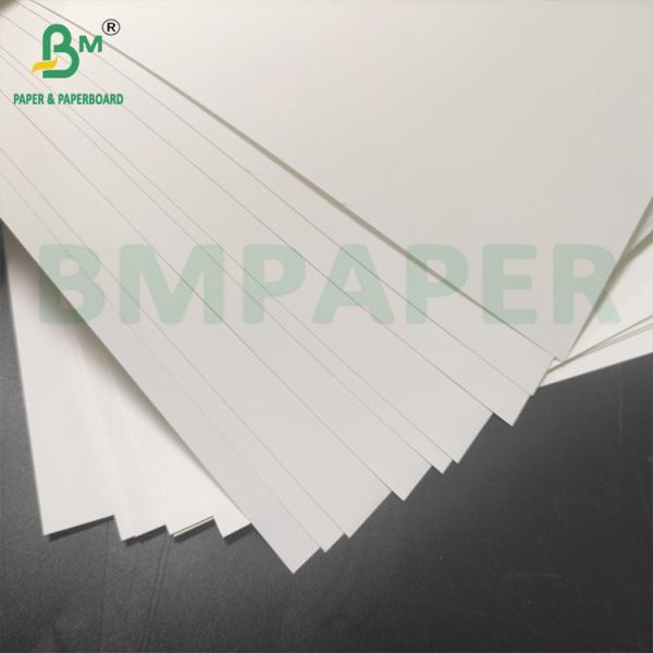 Tear Resistant Whie Synthetic Paper 150um 180um Double Side Coated Waterproof