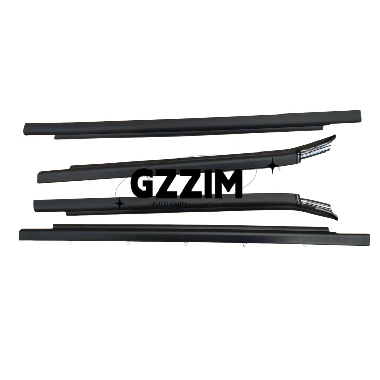 Toyota Car Window Trim Glass Exterior Layering Trim Used For Tundra 2000-2006 Black