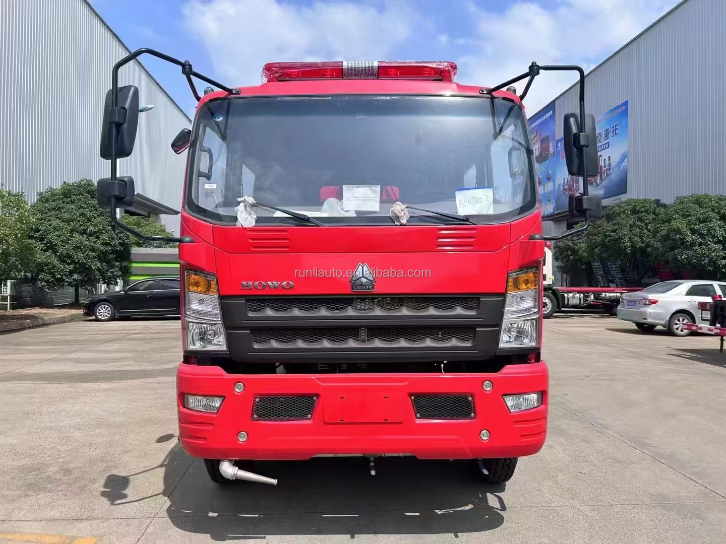 Factory HOWO Fire Truck Fire Rescue Fighting Water Fire Truck