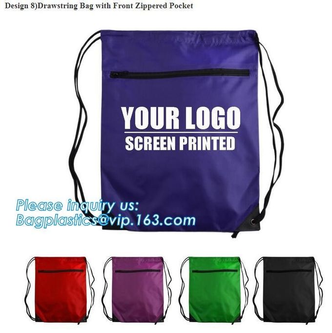 Cheap Digital Printing 100D Polyester Bag 30x45cm Any Logo Custom Drawstring Backpack,Waterpoof Most Popular Hot sale Pr