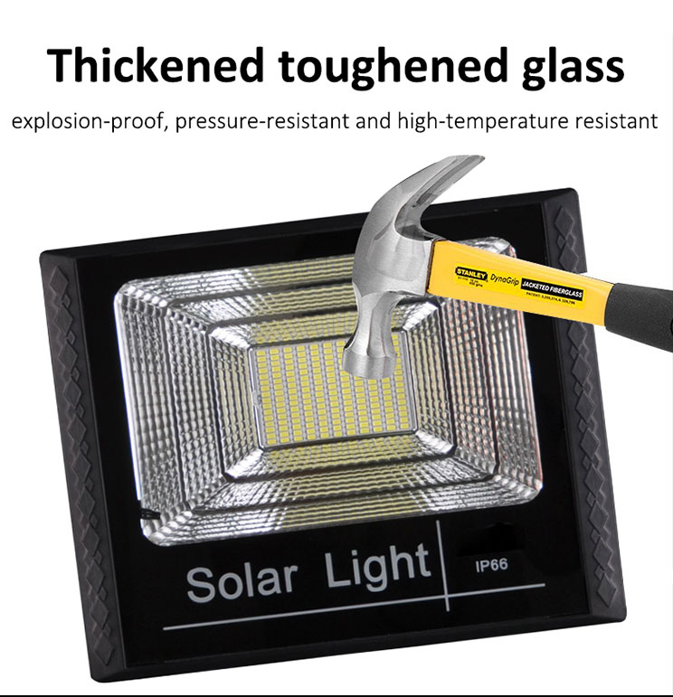 Solar Panel IP66 Waterproof Warm White Light