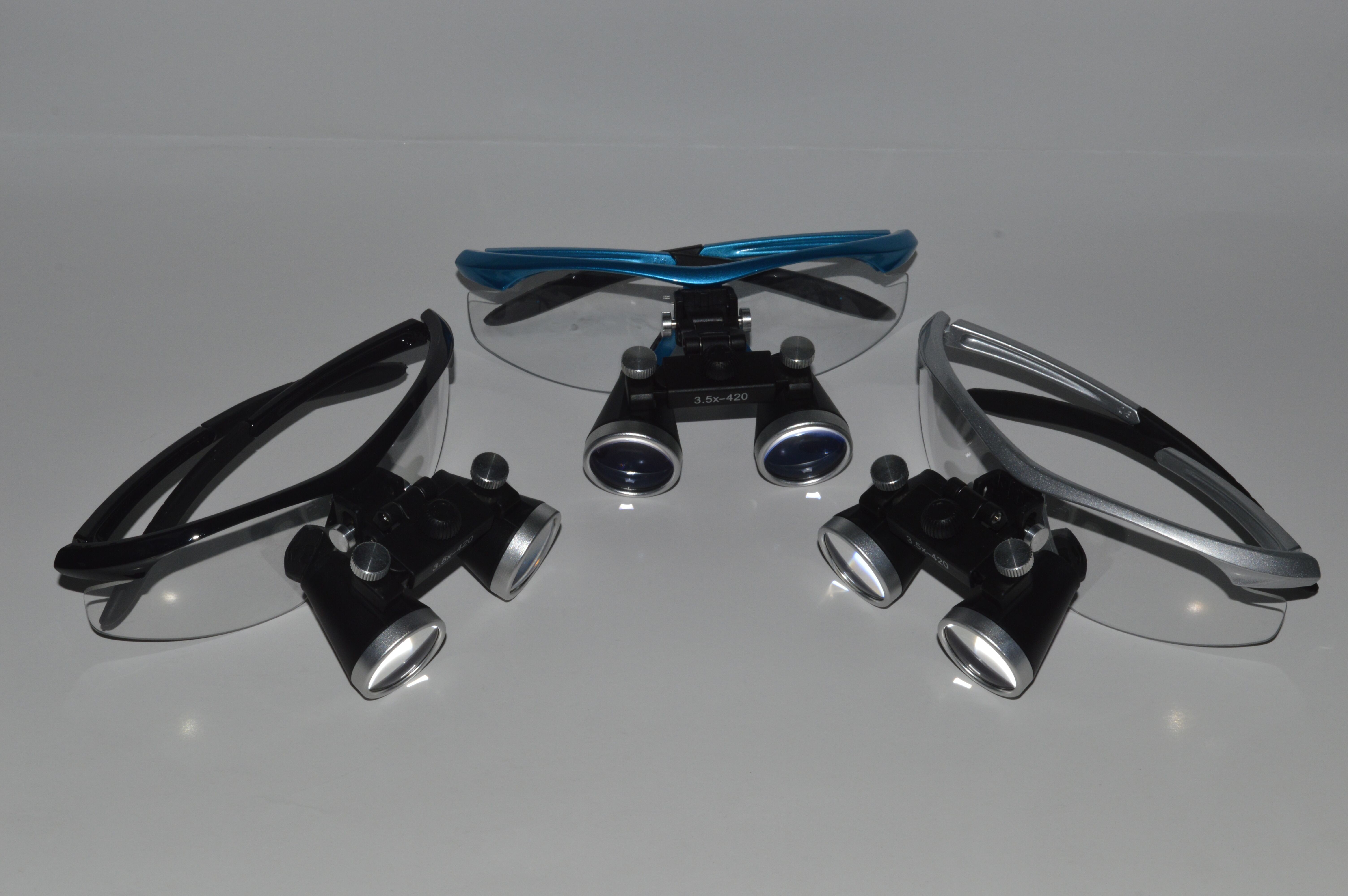 Binocular 2.5X 3.5X Dental Loupes Dentist Surgical Medical LED Head