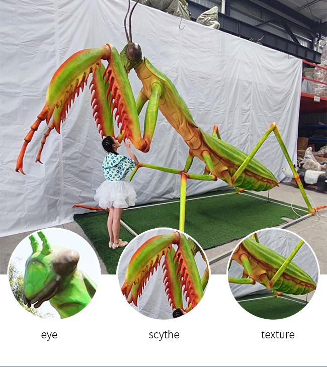 Mechanical Animated Animatronic Insect Model Hissing Cockroach Cicada