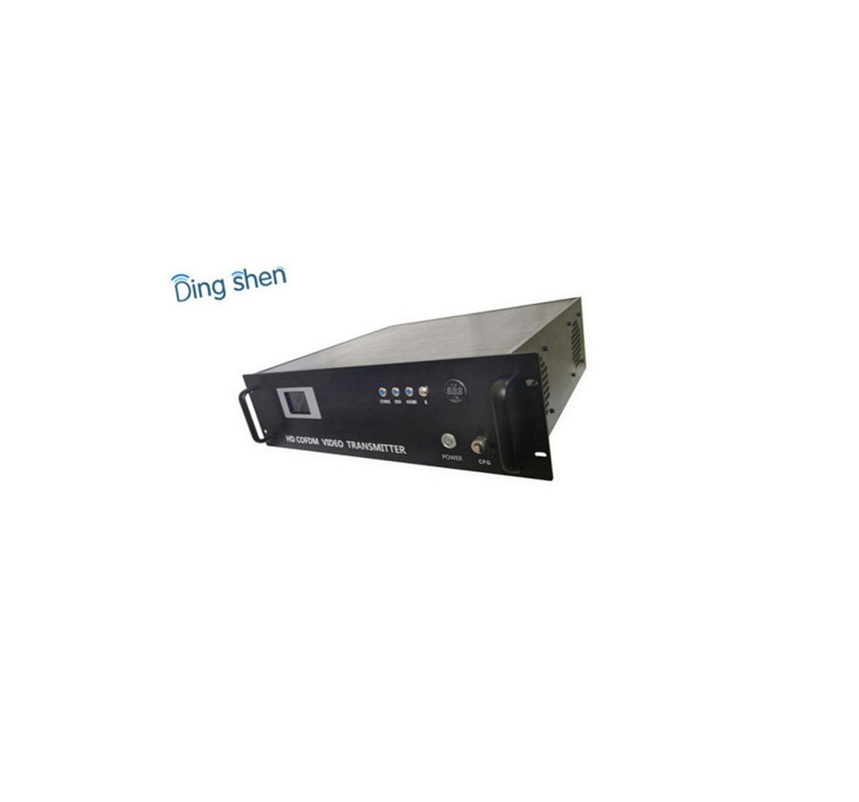 40 Watt HD COFDM Video Transmitter Video + Data Link For Military Long Range Mobile Communication