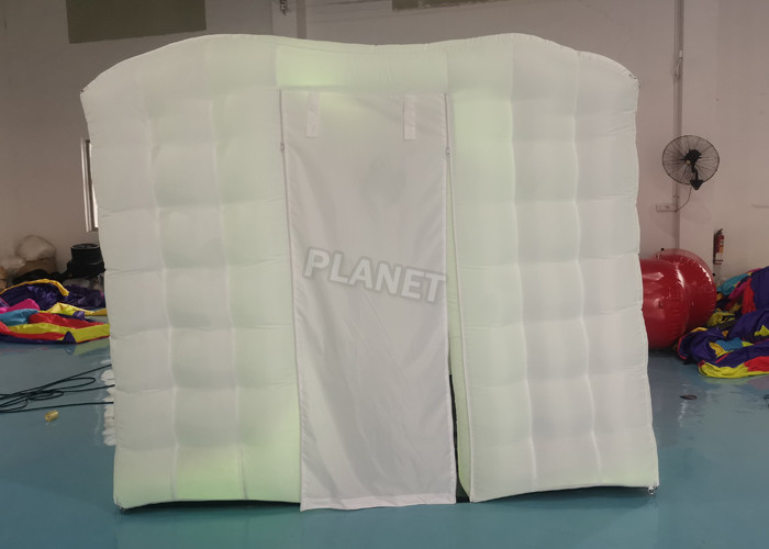 Outdoor Do Yoga Exercise Oxford Inflatable Yoga Tent With Led Light