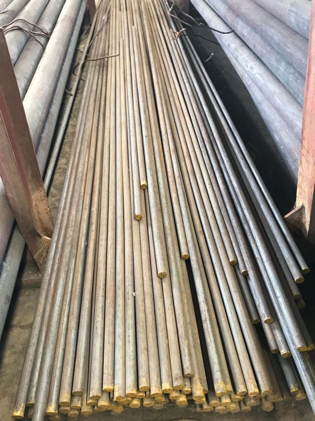 Sawing to size carbon steel round bar S50C for promotion