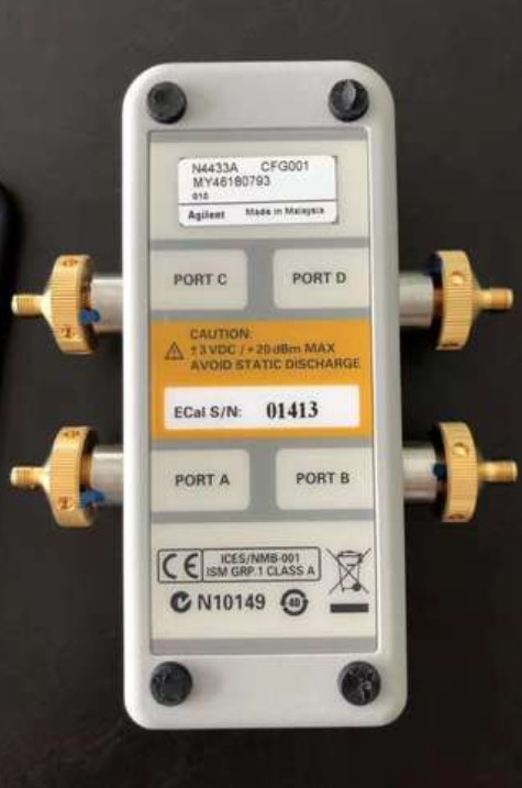 Keysight N4433A Electronic Calibration Module 4 Port Microwave RF ECal Module