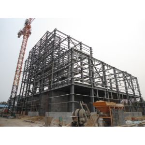 China Main C Section Purlin Steel Structure Residential Building Office on sale