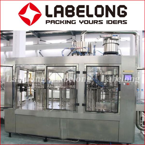 Automatic Water Bottle Filling Machine 304 Stainless Steel 3000-18000 Bottles /