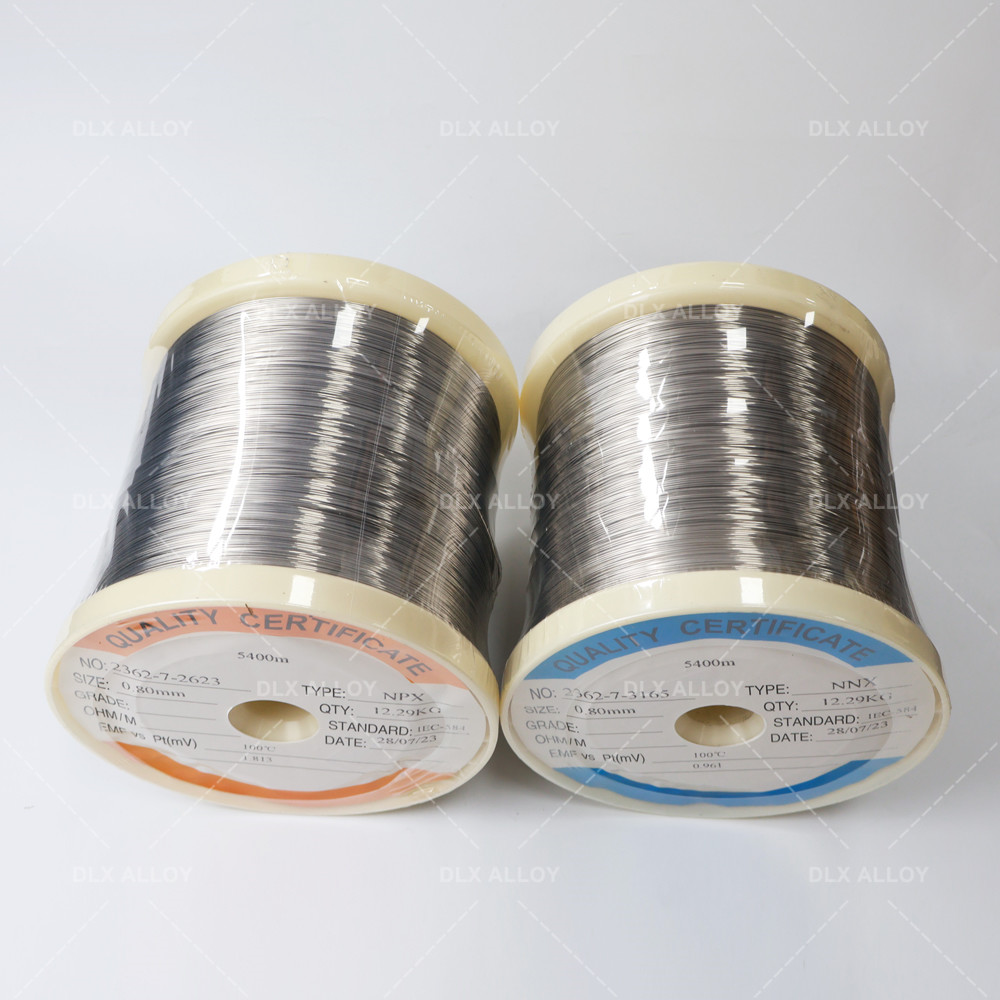 NiCr-NiSi Thermocouple Bare Wire Type K Thermocouple Alloy Wire