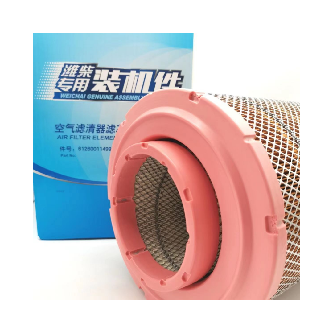 Shacman Car Fitment 1000395855 Steel Diesel Engine Oil Filter Element for Market
