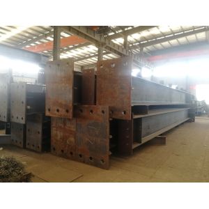 Prefab Steel Structure Beams Columns ASTM A36 Q235B Q355B