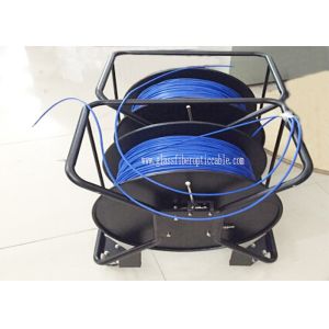 Waterproof CPRI Fiber Patch Cables ODC 4 Cores Socket / Plug To LC TPU Tactical